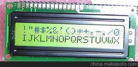 【字符點陣液晶顯示模塊C1602-1、液晶顯示屏、觸摸屏系列(圖)】價格,廠家,圖片,LCD系列產品,深圳市鑫清顯科技-